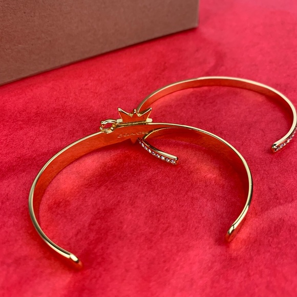 Coach Cuff Bangle Set of Two - Picture 4 of 7